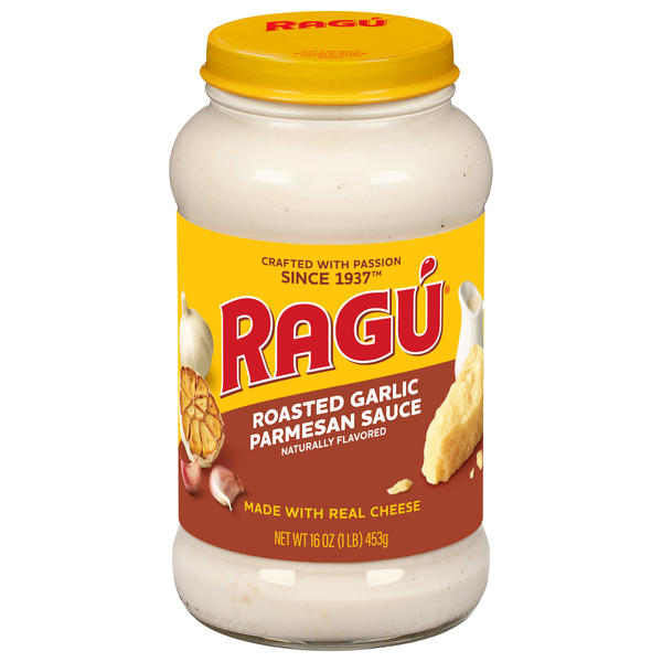 Ragu Sauce, Roasted Garlic Parmesan