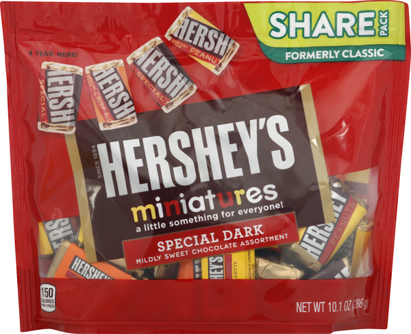HERSHEYS Chocolate, Special Dark, Share Pack