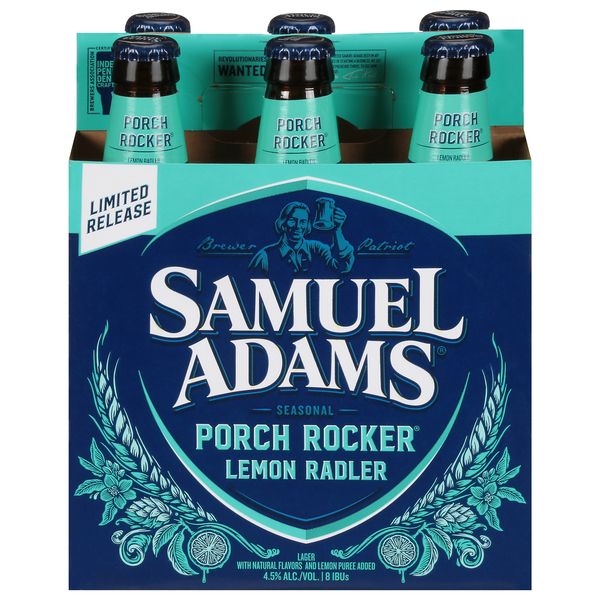 Samuel Adams Beer, Lager, Lemon Radler, Seasonal