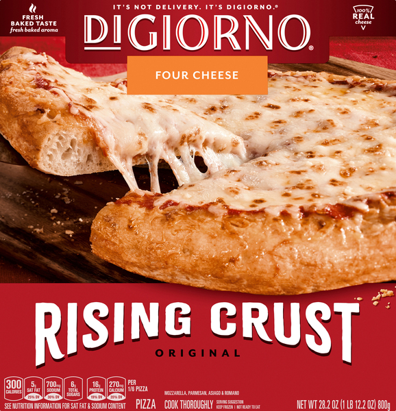 DiGiorno Pizza, Rising Crust, Original, Four Cheese