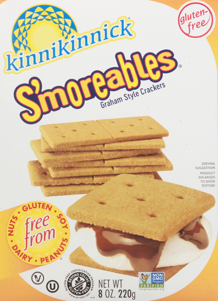 Kinnikinnick Crackers, Graham Style, Smoreables