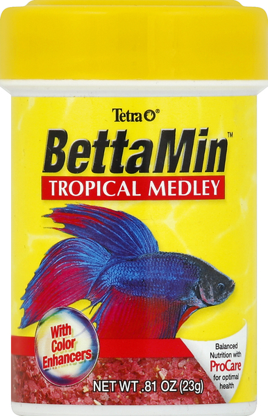 Tetra Tropical Medley, with Color Enhancers
