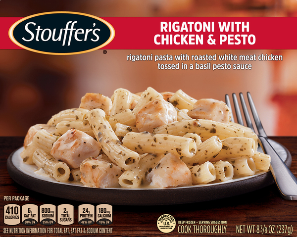 Stouffer's Rigatoni, with Chicken & Pesto