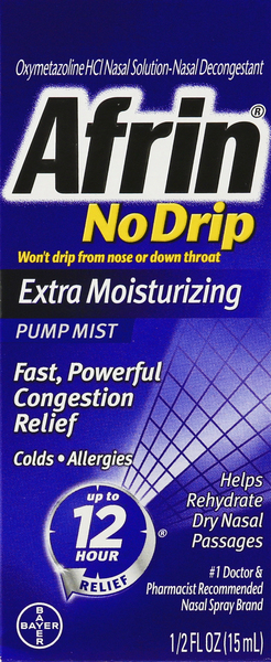 Afrin Pump Mist, Extra Moisturizing