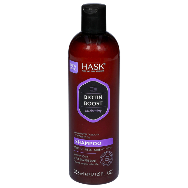 Hask Shampoo, Thickening, Biotin Boost