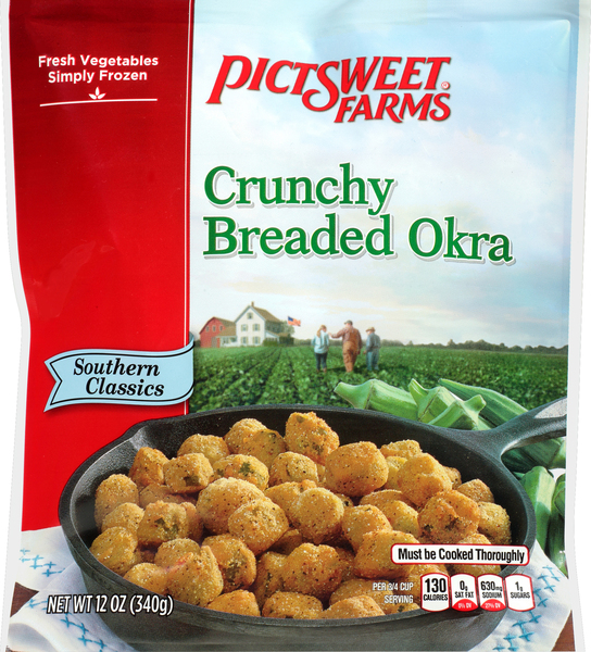 Pictsweet Breaded Okra, Crunchy, Family Size