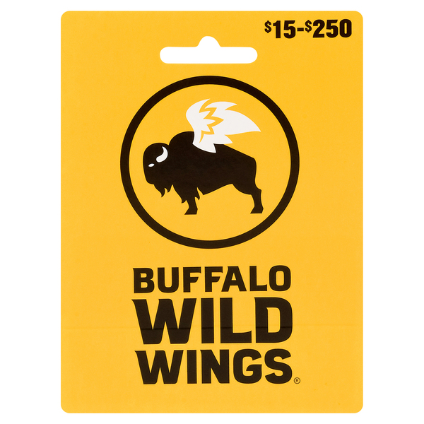 Buffalo Wild Wings Gift Card $15-$250
