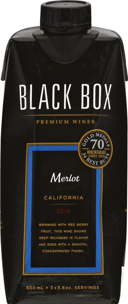 Black Box Merlot, California, 2009