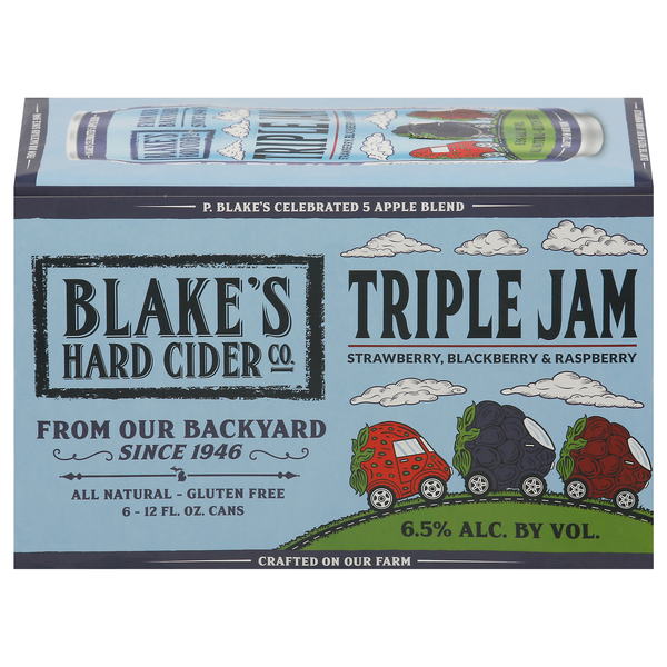 Blake's Hard Cider Co. Hard Cider, Triple Jam