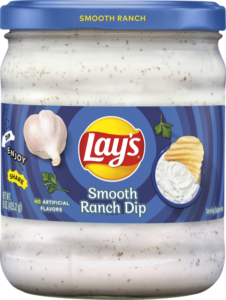 Lays Dip, Smooth Ranch