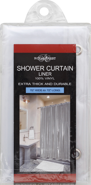 Royal Crest Shower Curtain Liner
