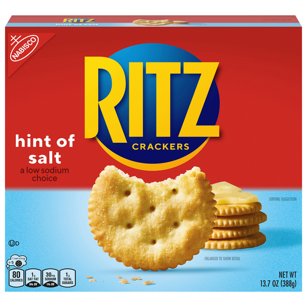 Ritz Crackers, Hint of Salt