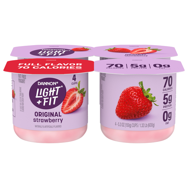 Dannon Yogurt, Strawberry, Original