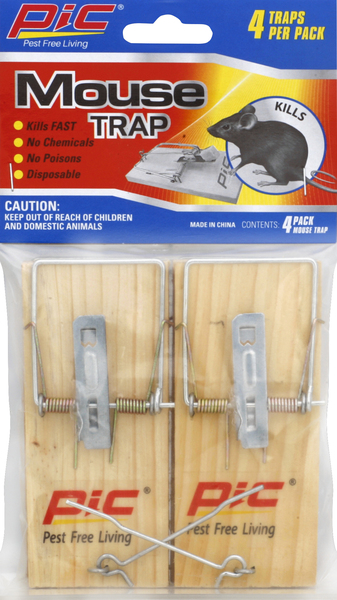 PIC Mouse Trap, 4 Pack