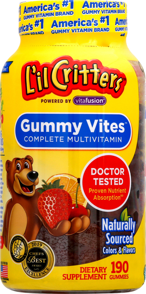 L'il Critters Complete Multivitamin, Gummy Vites