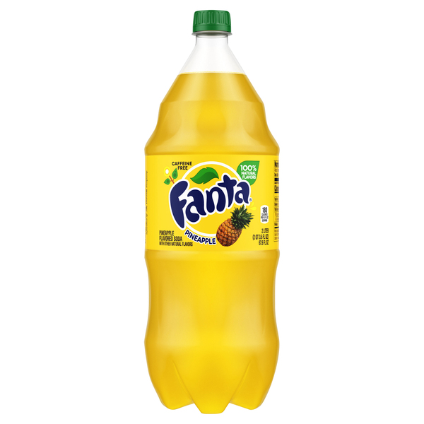 Fanta Soda, Pineapple Flavored