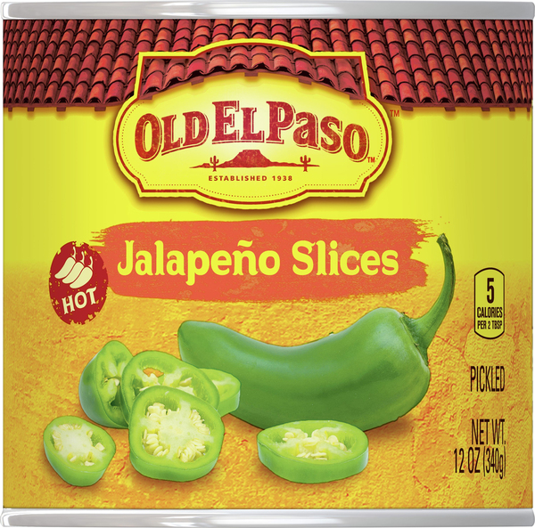 Old El Paso Jalapeno Slices, Pickled