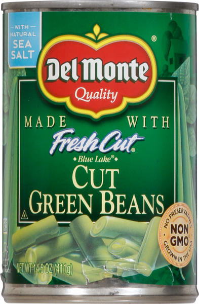 Del Monte Green Beans, Blue Lake, Cut
