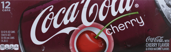 COCA COLA Cola, Cherry, Fridge Pack