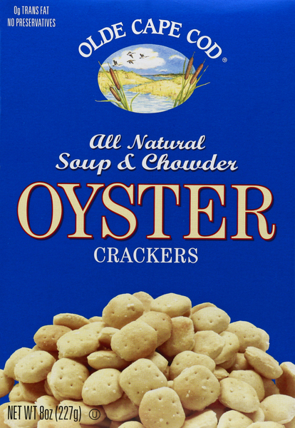 Olde Cape Cod Crackers, Oyster