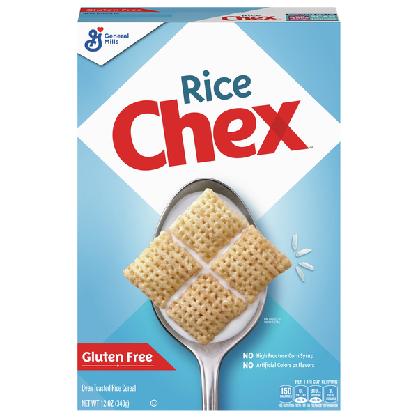 Rice Chex Rice Cereal, Gluten Free, Rice