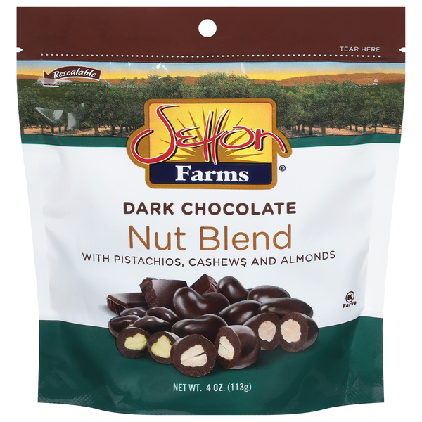 Setton Farms Nut Blend, Dark Chocolate