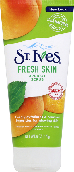 St. Ives Scrub, Fresh Skin, Apricot