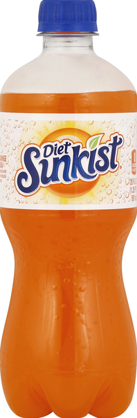 Sunkist Soda, Orange, Diet