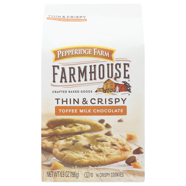 Pepperidge Farm Crispy Cookie, Toffee Milk Chocolate