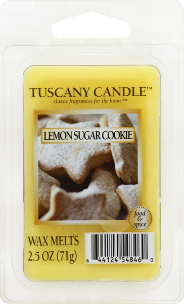 Tuscany Candle Wax Melts, Lemon Sugar Cookie