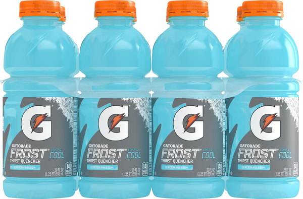 Gatorade Thirst Quencher, Glacier Freeze, 8 Pack