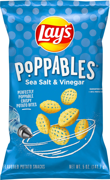Lay's Potato Snacks, Sea Salt & Vinegar