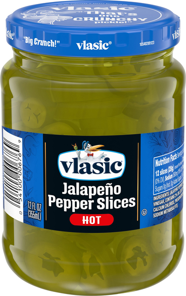 Vlasic Jalapeno Pepper Slices, Hot