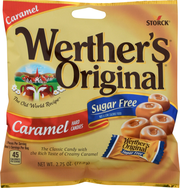 Werthers Original Hard Candies, Sugar Free, Caramel