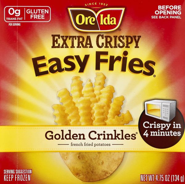 Ore Ida Golden Crinkles, Extra Crispy