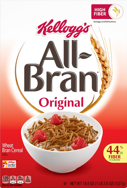 All-bran Cereal, Wheat Bran, Original