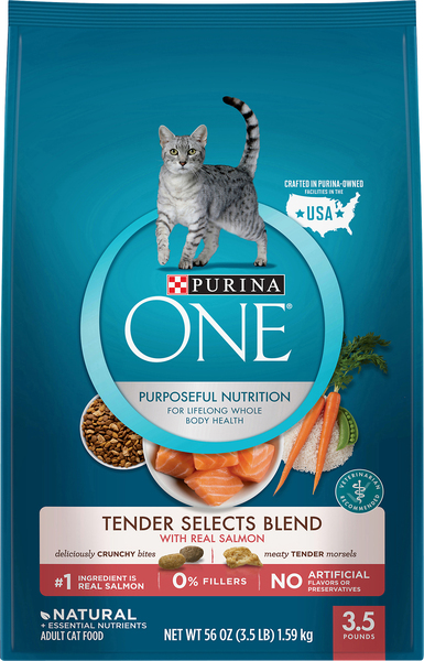 Purina One Cat Food, Premium, Salmon & Tuna Flavor