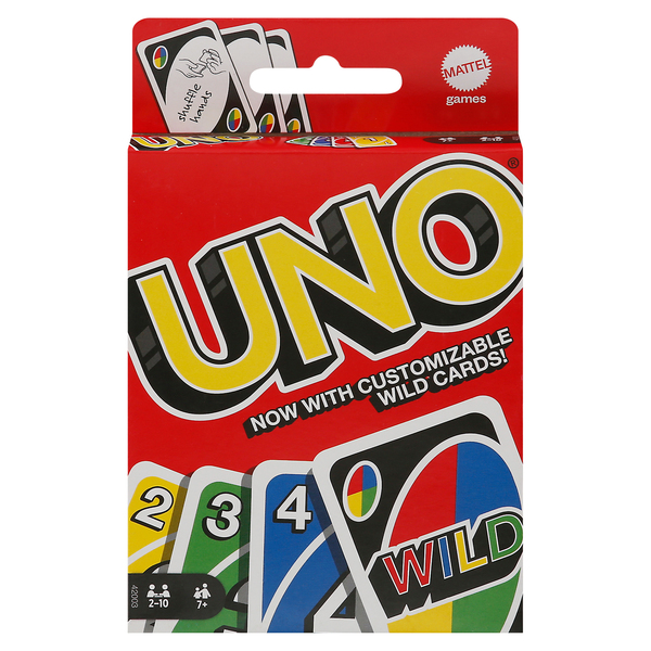 Uno Card Game, 2-10, 7+