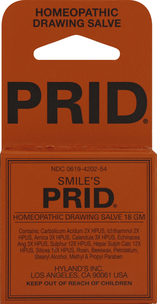 Prid Drawing Salve, Homeopathic