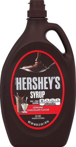 Hershey's Syrup, Genuine Chocolate Flavor