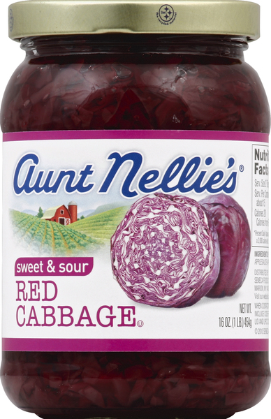 Aunt Nellie's Cabbage, Red, Sweet & Sour