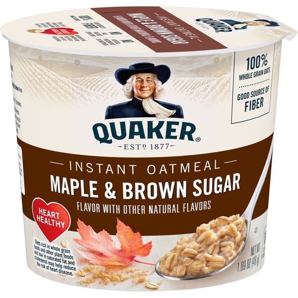 Quaker Instant Oatmeal, Maple & Brown Sugar