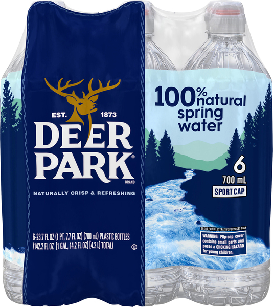 Deer Park Spring Water, 100% Natural