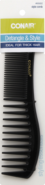 conair Comb, Style & Detangle, Classic Design