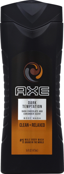 AXE Body Wash, Dark Temptation, Dark Chocolate and Coriander Scent