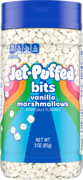 Jet-Puffed Mallow Bits Marshmallows Vanilla