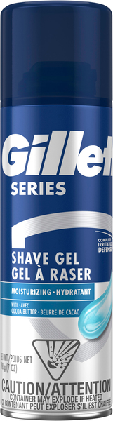 Gillette Shave Gel, Moisturizing