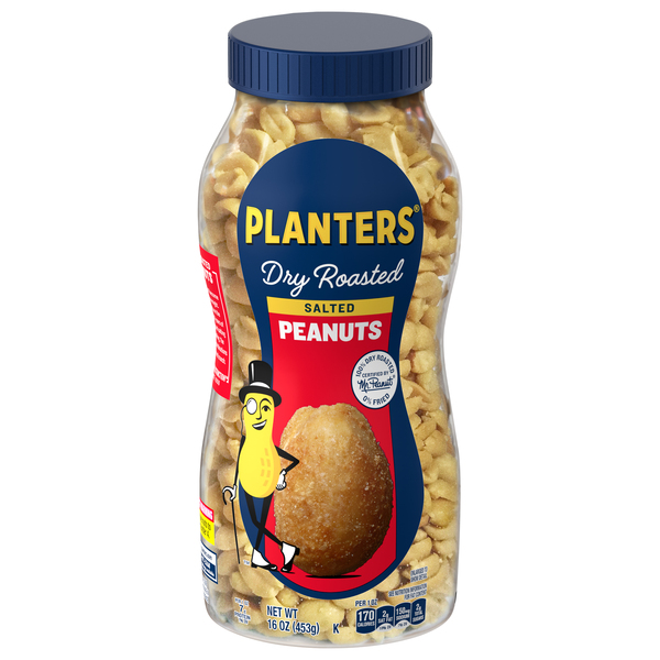 Planters Peanuts, Dry Roasted