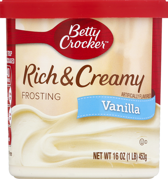 Betty Crocker Frosting, Vanilla
