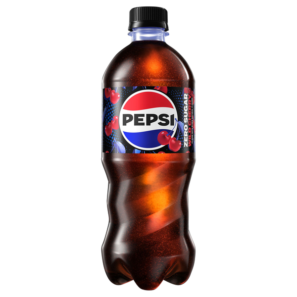 Pepsi Cola, Zero Sugar, Wild Cherry